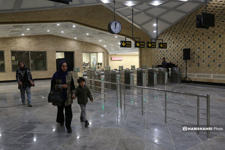افتتاح ایستگاه مترو میدان خراسان
