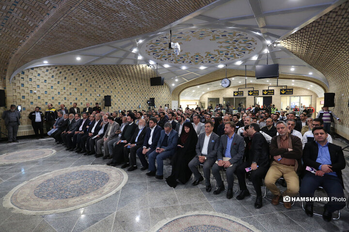 افتتاح ایستگاه مترو میدان خراسان